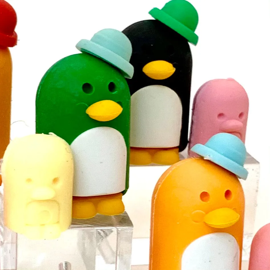 38205 PENGUIN FAMILY ERASERS-60