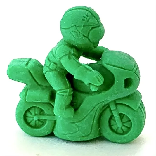 38230 Two Biker Japanese Erasers a bag-60