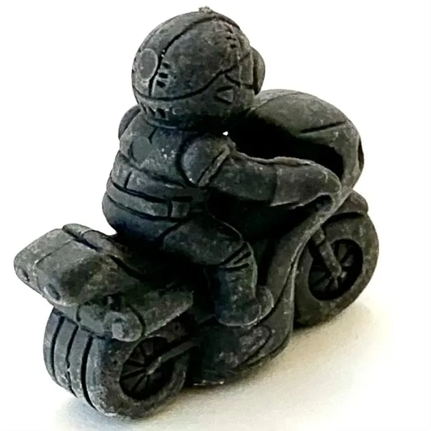 38230 Two Biker Japanese Erasers a bag-60