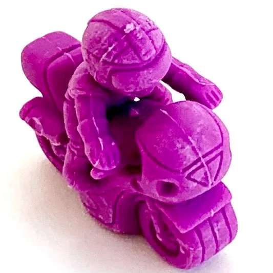 38230 Two Biker Japanese Erasers a bag-60