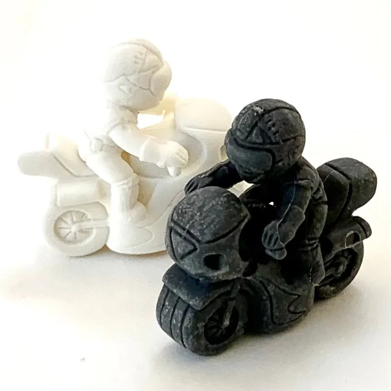 38230 Two Biker Japanese Erasers a bag-60