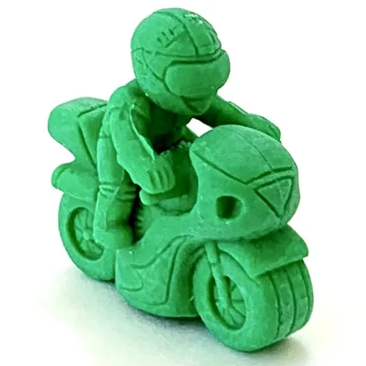 38230 Two Biker Japanese Erasers a bag-60