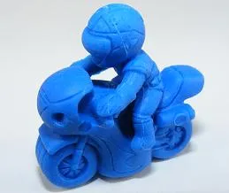 38230 Two Biker Japanese Erasers a bag-60