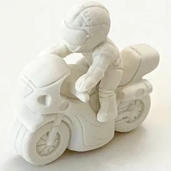 38230 Two Biker Japanese Erasers a bag-60