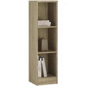 4 You Oak Medium Narrow Bookcase