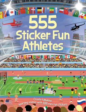 555 Sticker Fun: Athletes