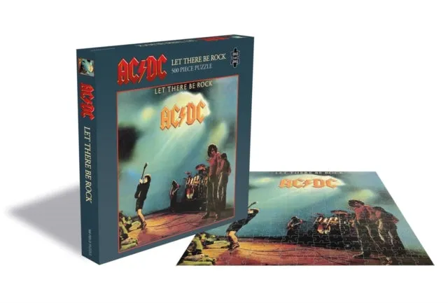 AC/DC Jigsaw Puzzle - AC/DC Let There Be Rock (500 Piece Jigsaw Puzzle)