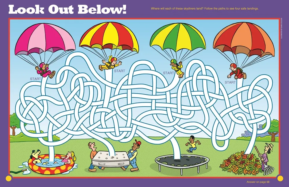 AMAZING MAZES: FOLLOW YOUR NOSE