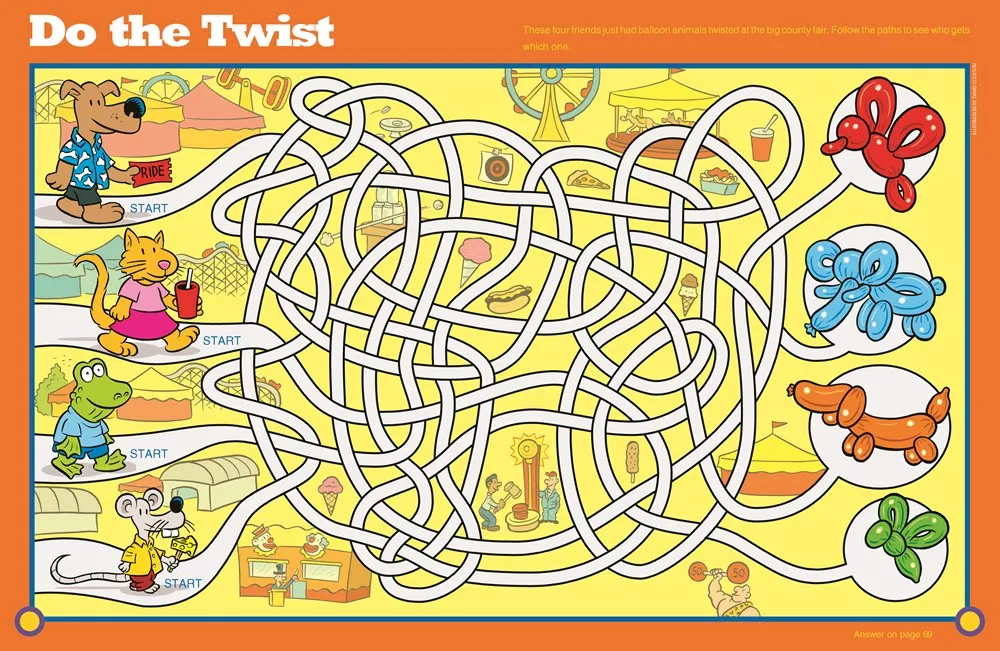 AMAZING MAZES: FOLLOW YOUR NOSE