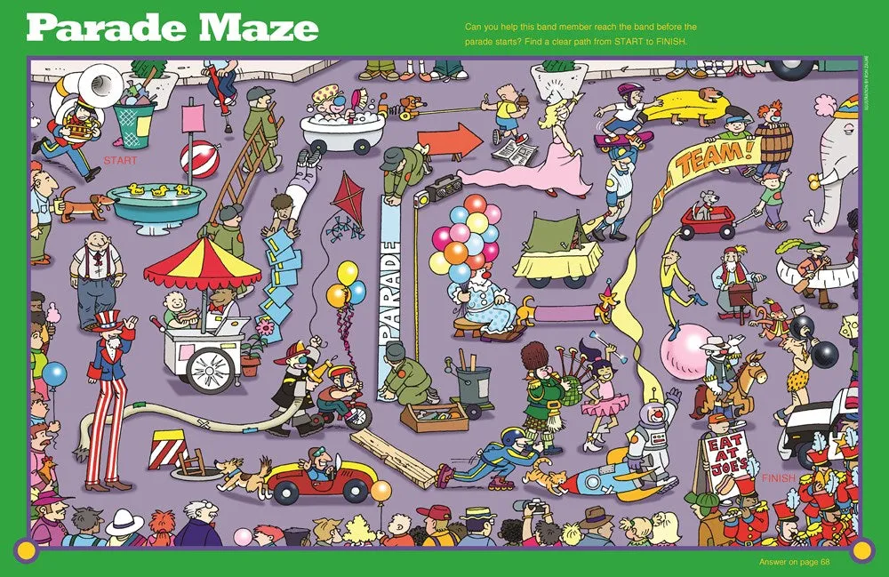 AMAZING MAZES: FOLLOW YOUR NOSE