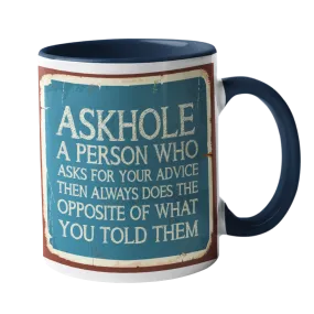 AskHole Humour Mug