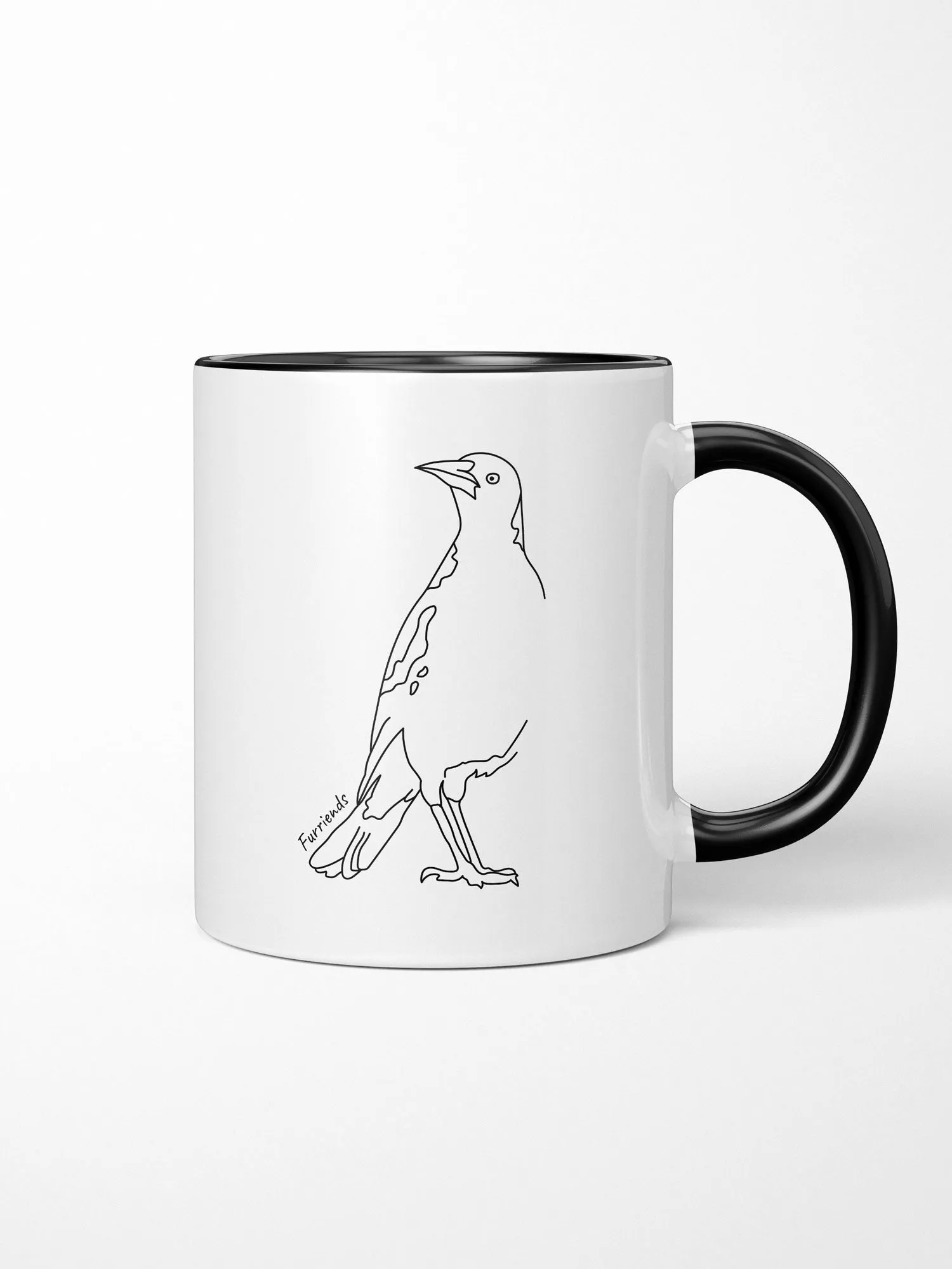 Australian Magpie Ceramic Mug