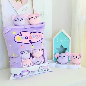 Bag Of Pastel Mice Plushies