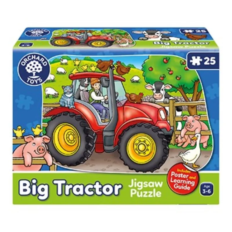 BIG TRACTOR - JIGSAW PUZZLE