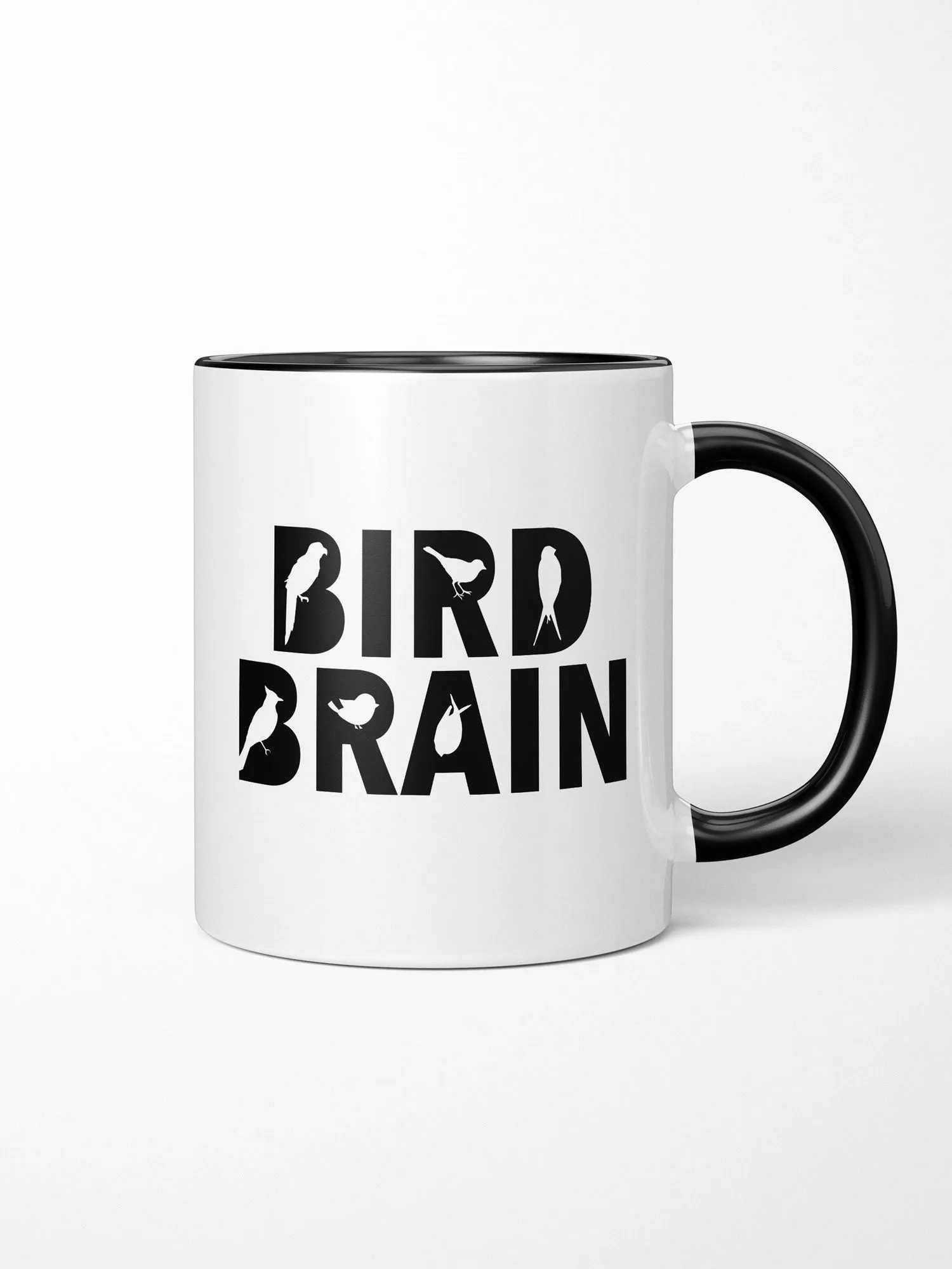 Bird Brain Ceramic Mug