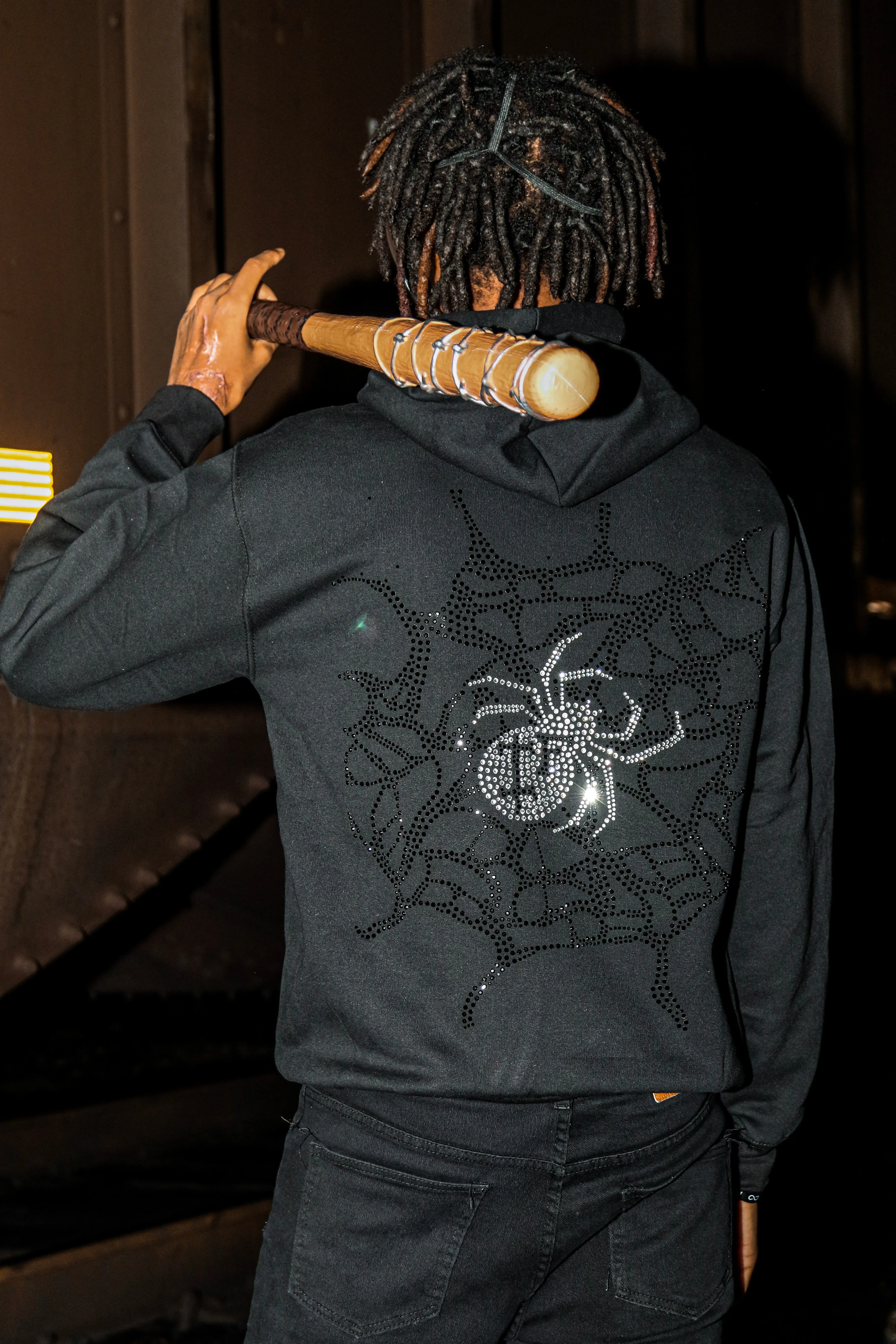 BLACK HALLOWEEN HOODIE