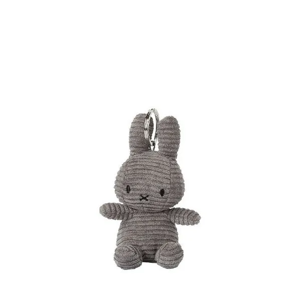 Bon Ton Toys Miffy Corduroy Keychain – Grey