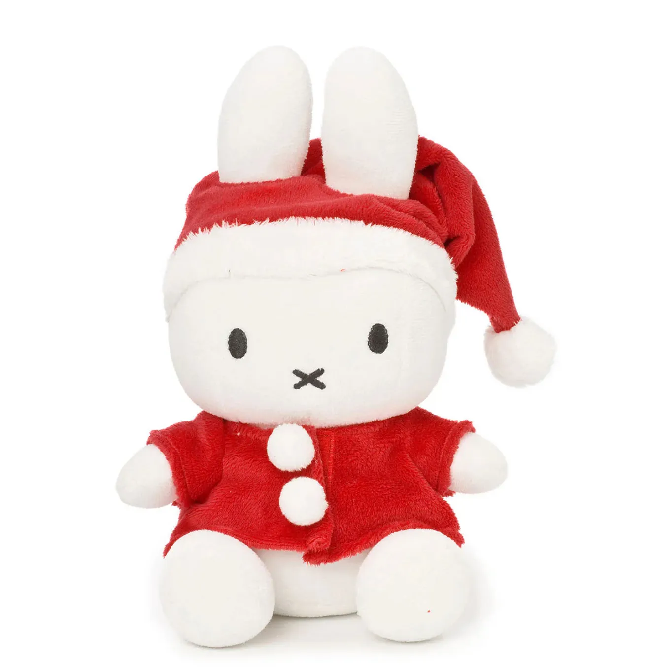 Bon Ton Toys Plush Miffy  9.5” Santa Outfit