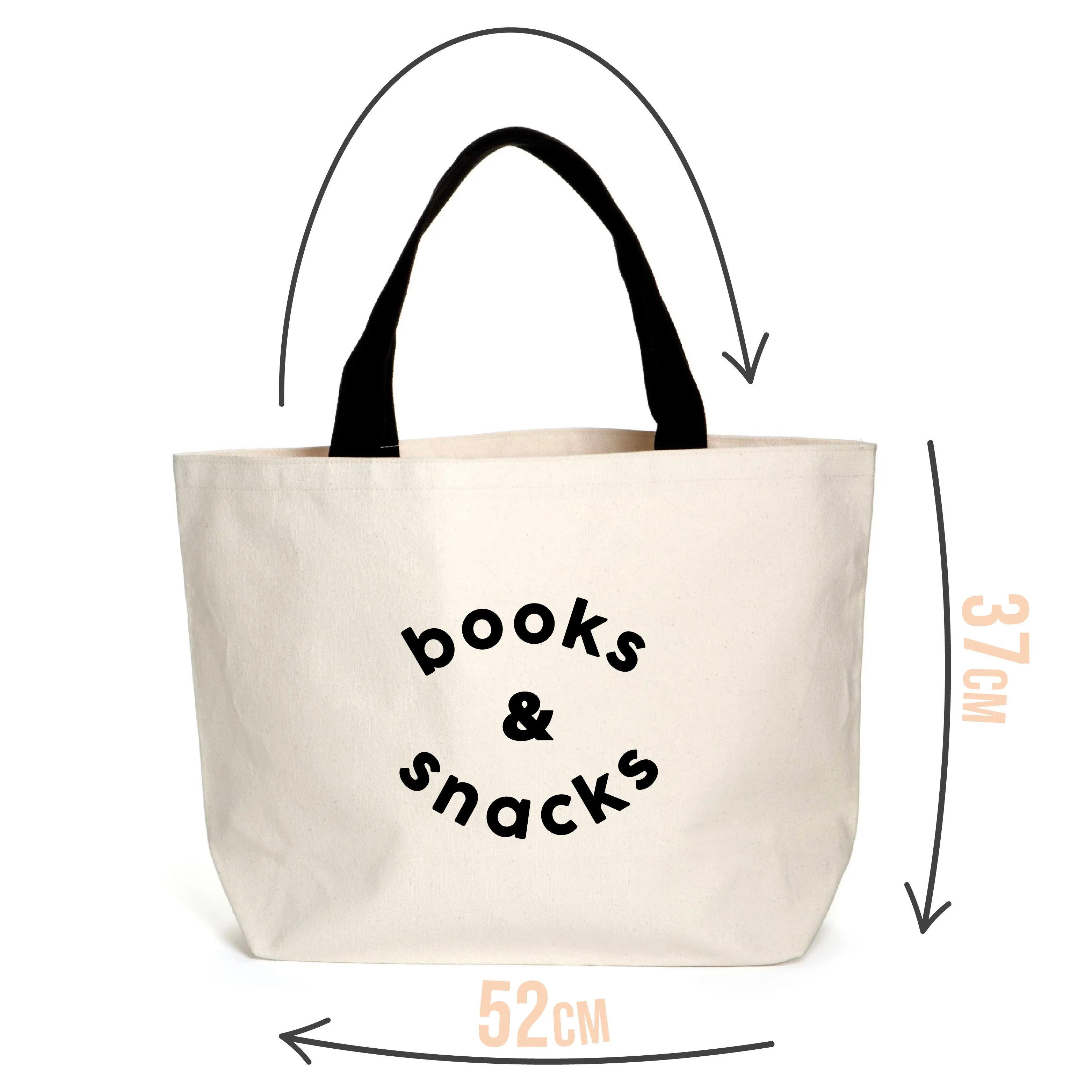 Books & Snacks Tote