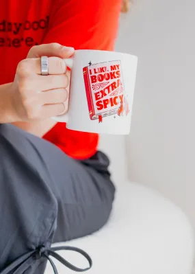 Books Extra Spicy Mug