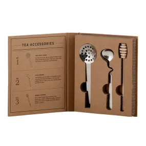 CARDBOARD BOOK SET - TEA ACCESSORIES