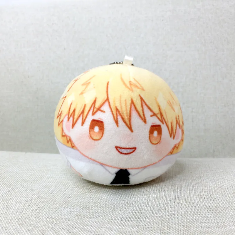 Chainsaw Man Public Safety Devil Hunter Dumpling Plush Keychains (10cm)