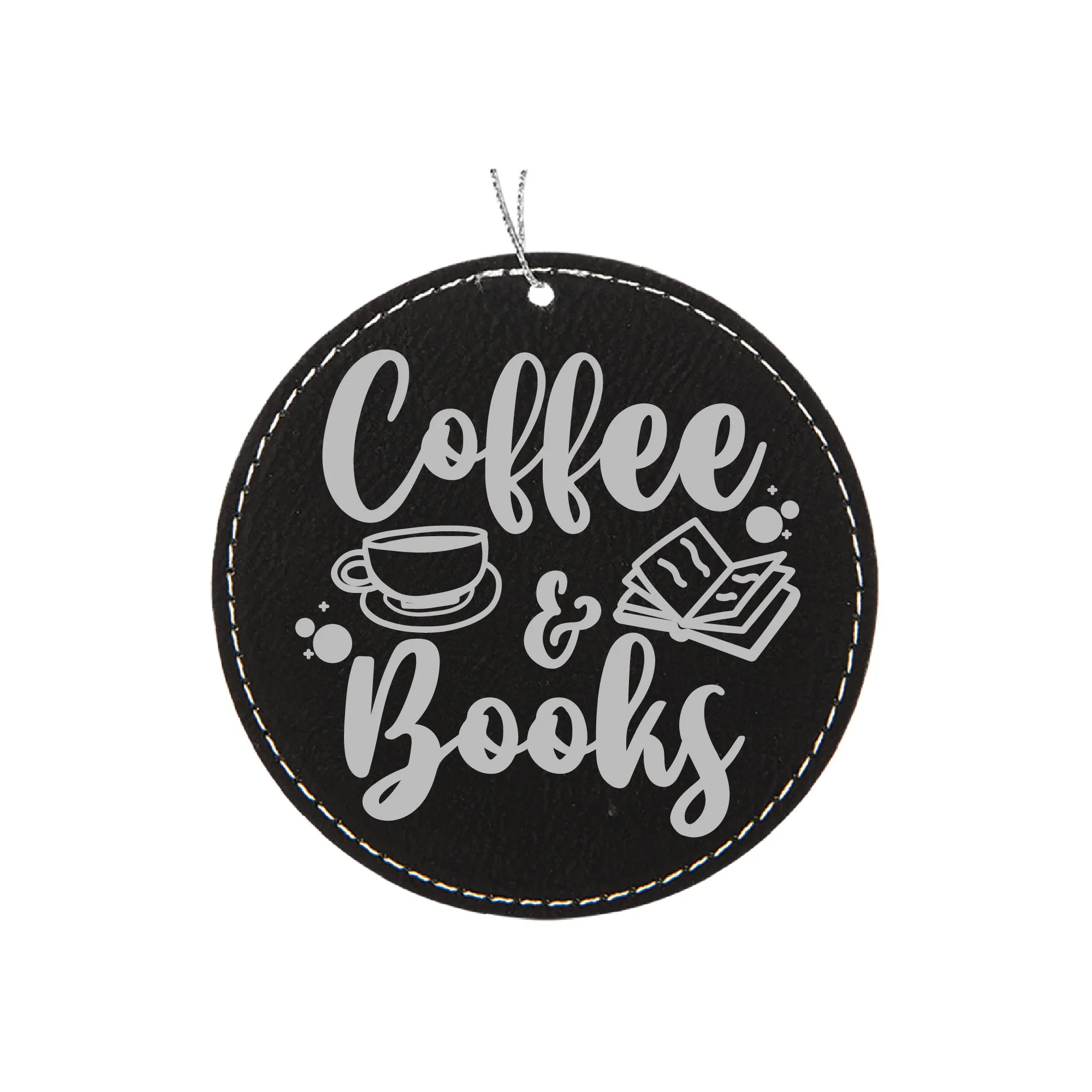 Coffee & Books Ornament