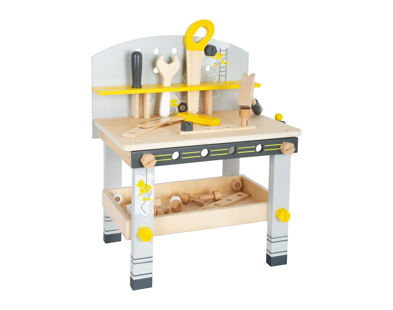 Compact Workbench with Accessories