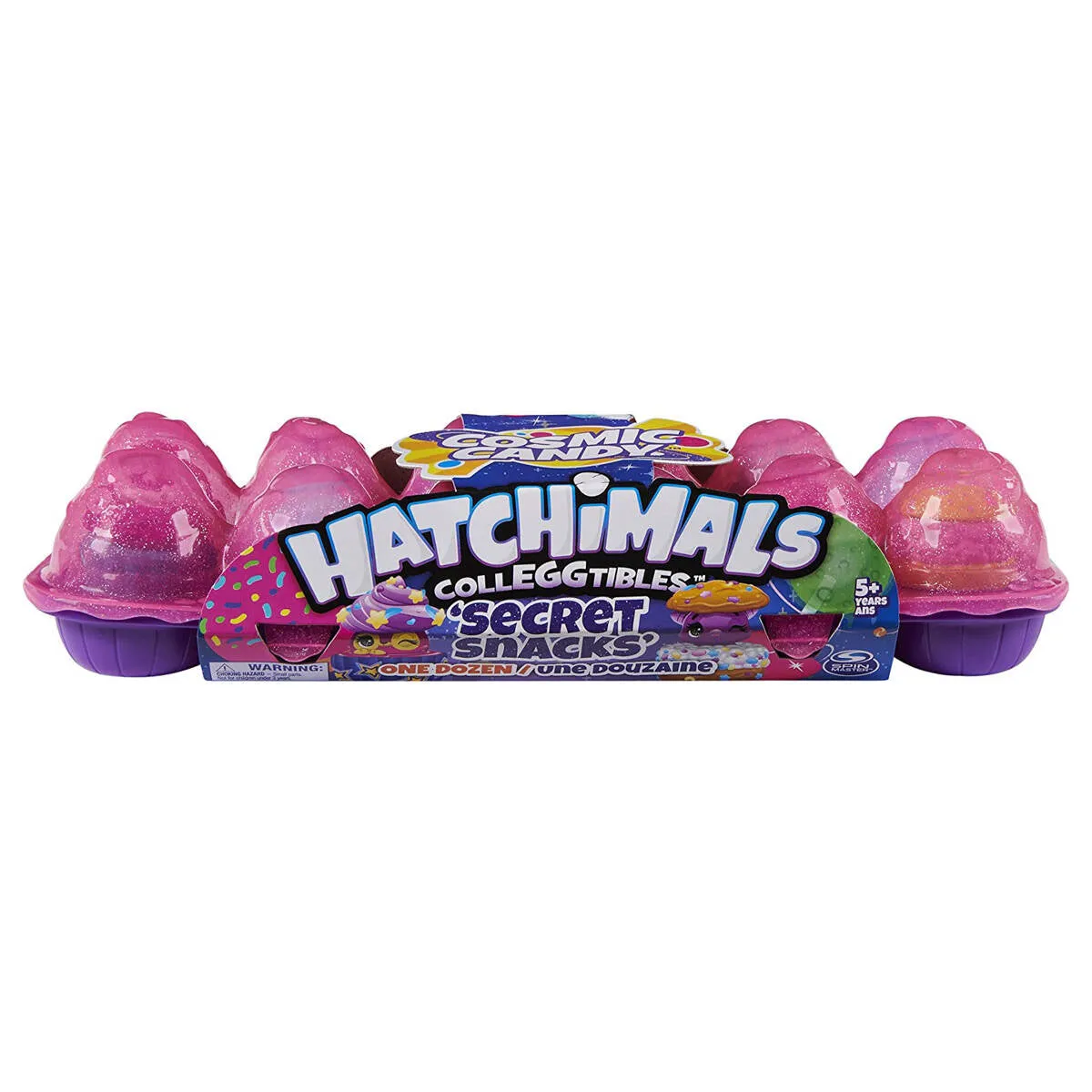 Cosmic Candy Hatchimals CollEGGtibles Secret Snacks One Dozen Pack