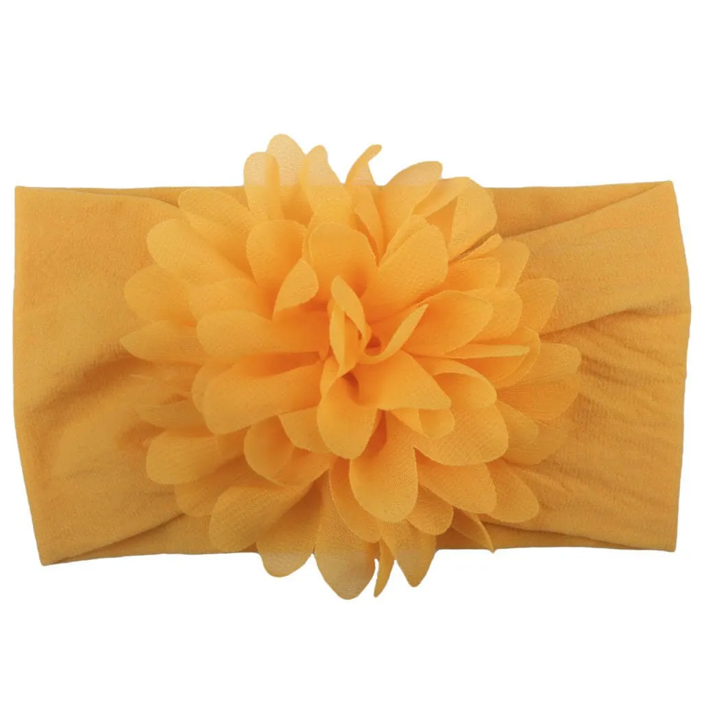 Creative Chiffon Flower Baby  Headband Hair Accessories