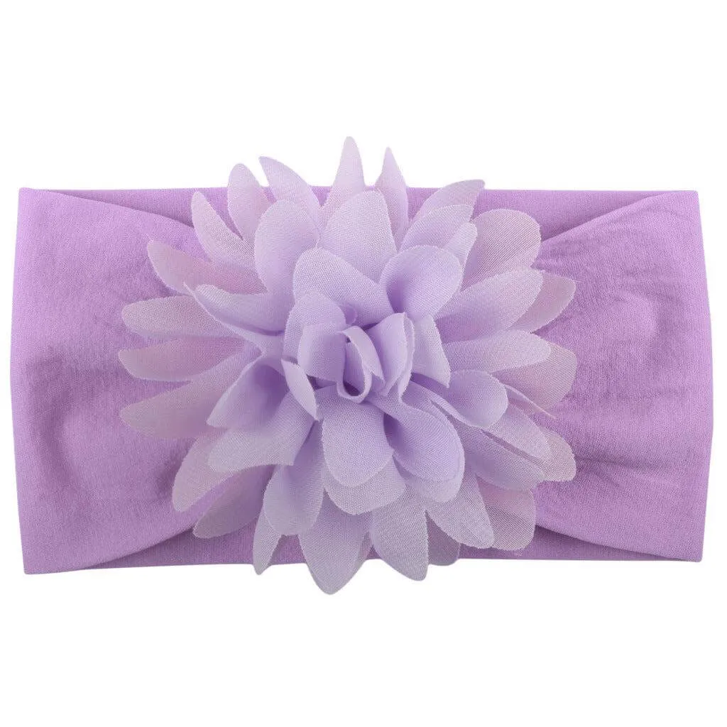 Creative Chiffon Flower Baby  Headband Hair Accessories