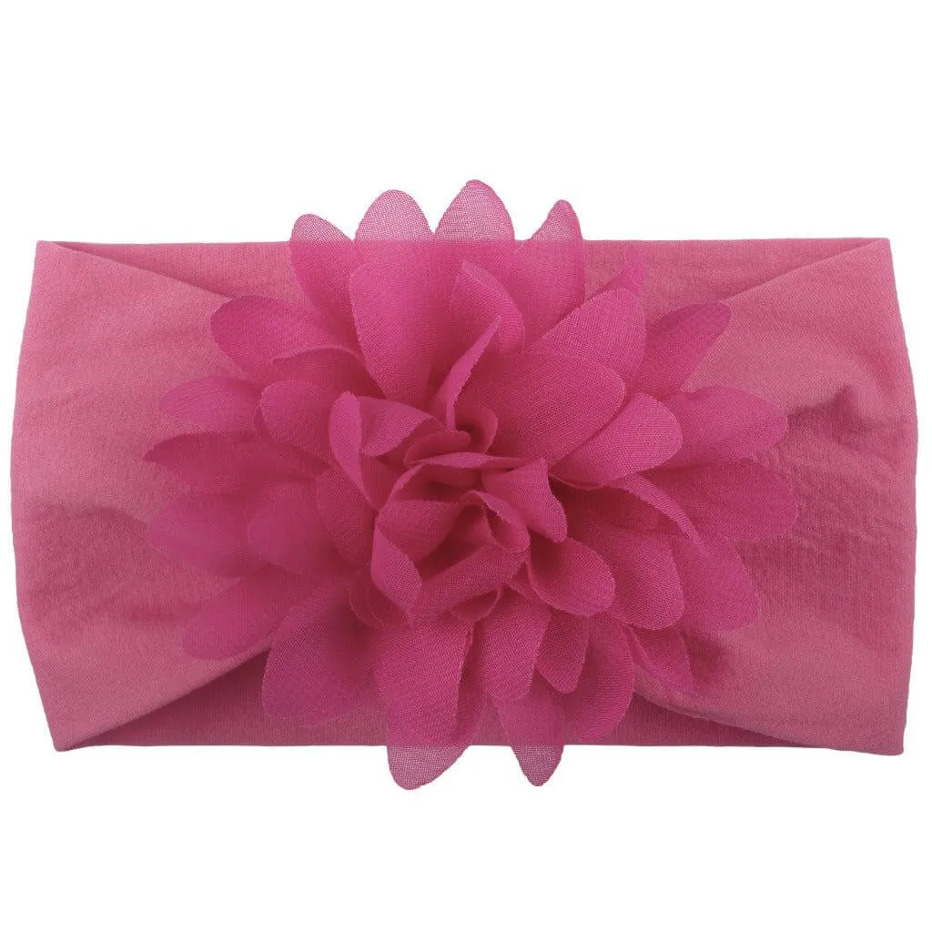 Creative Chiffon Flower Baby  Headband Hair Accessories