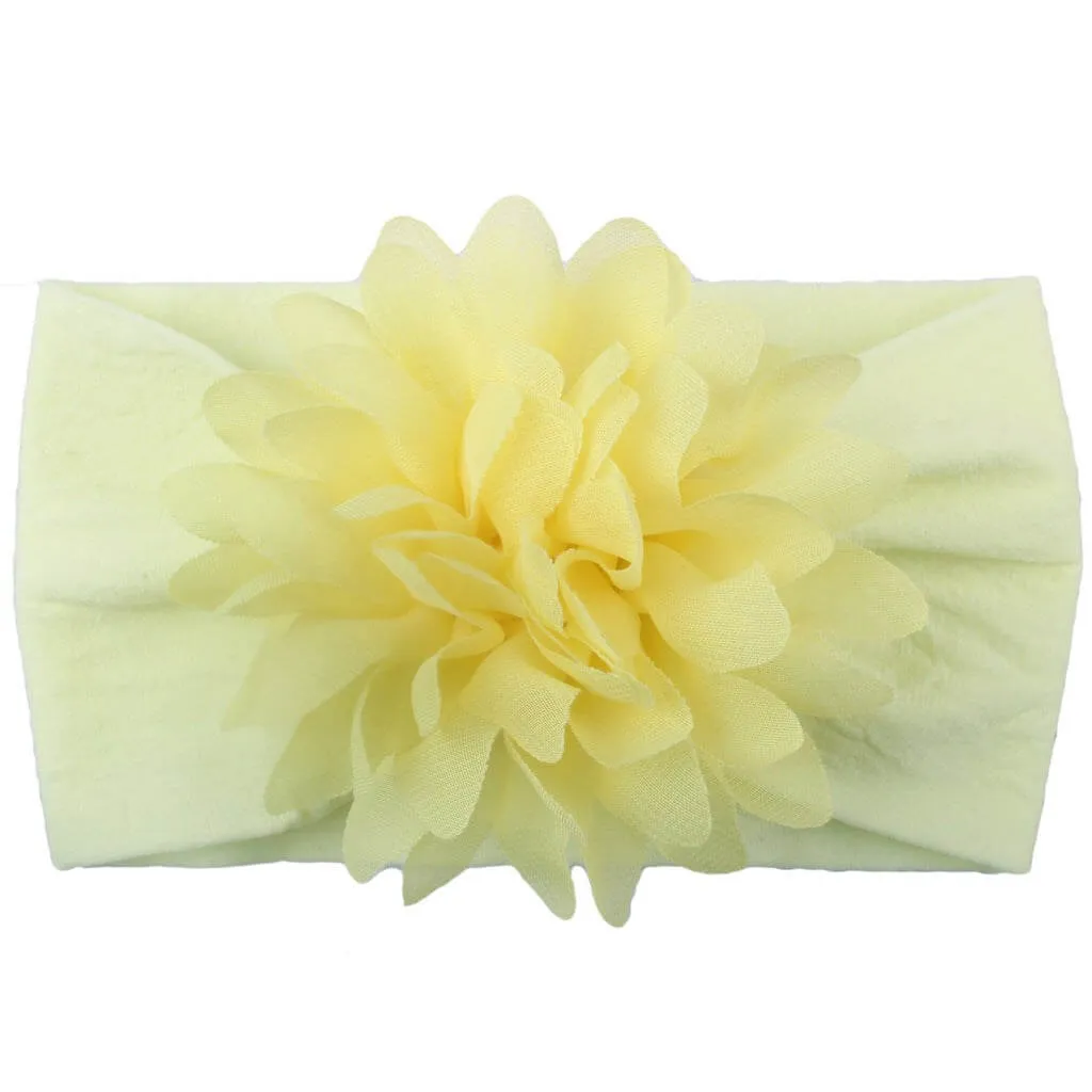 Creative Chiffon Flower Baby  Headband Hair Accessories