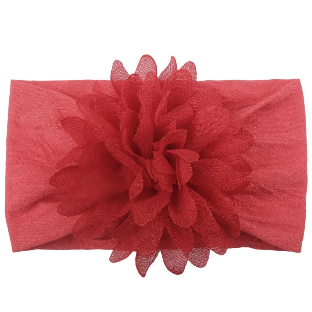 Creative Chiffon Flower Baby  Headband Hair Accessories