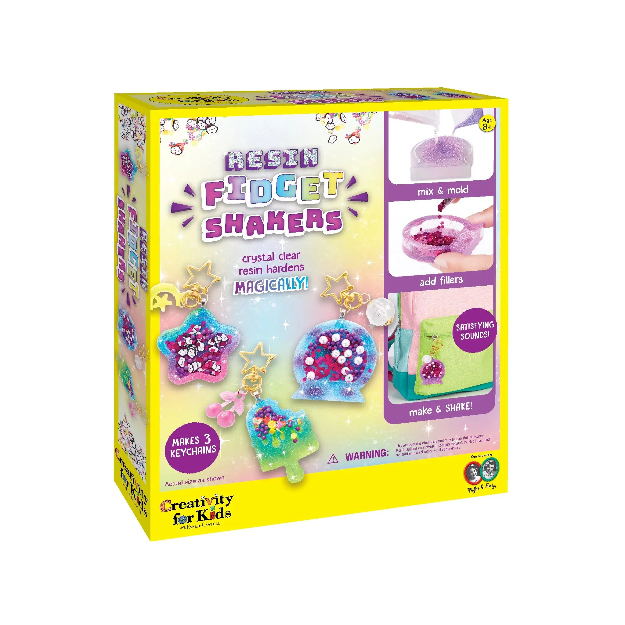 Creativity for Kids 6336 Resin Fidget Shakers