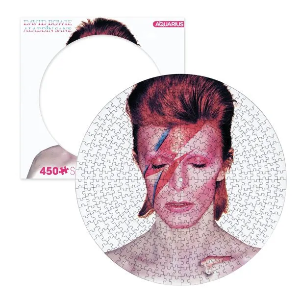 David Bowie Round Picture Disk Jigsaw Puzzle (450 Pieces)