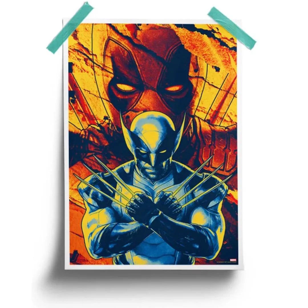 Deadpool & Wolverine - Marvel Official Poster