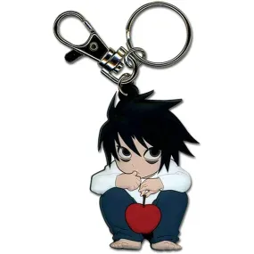 Death Note - L Keychain - Great Eastern - PVC