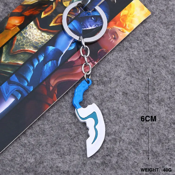 DOTA Weapon Keychains