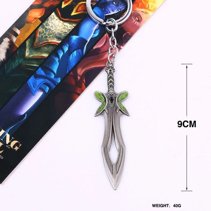 DOTA Weapon Keychains