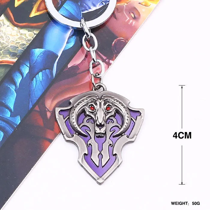 DOTA Weapon Keychains