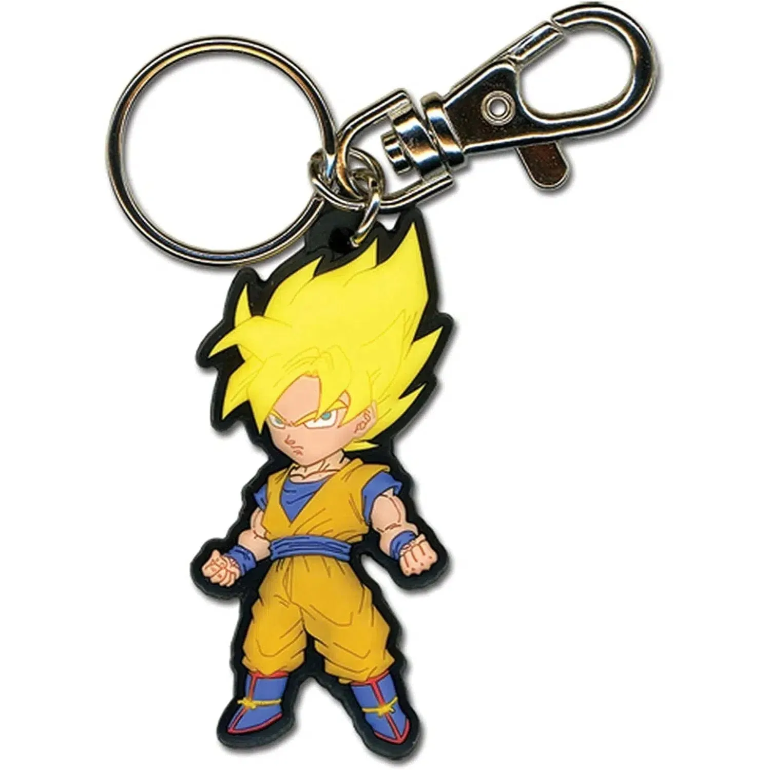 Dragon Ball Z - Super Saiyan Goku Keychain - Great Eastern - PVC