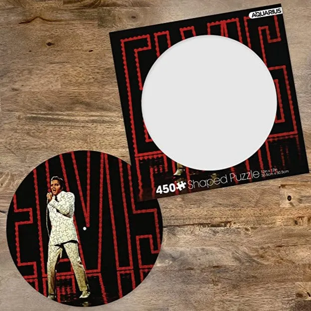 Elvis Round Picture Disk Jigsaw Puzzle (450 Pieces)