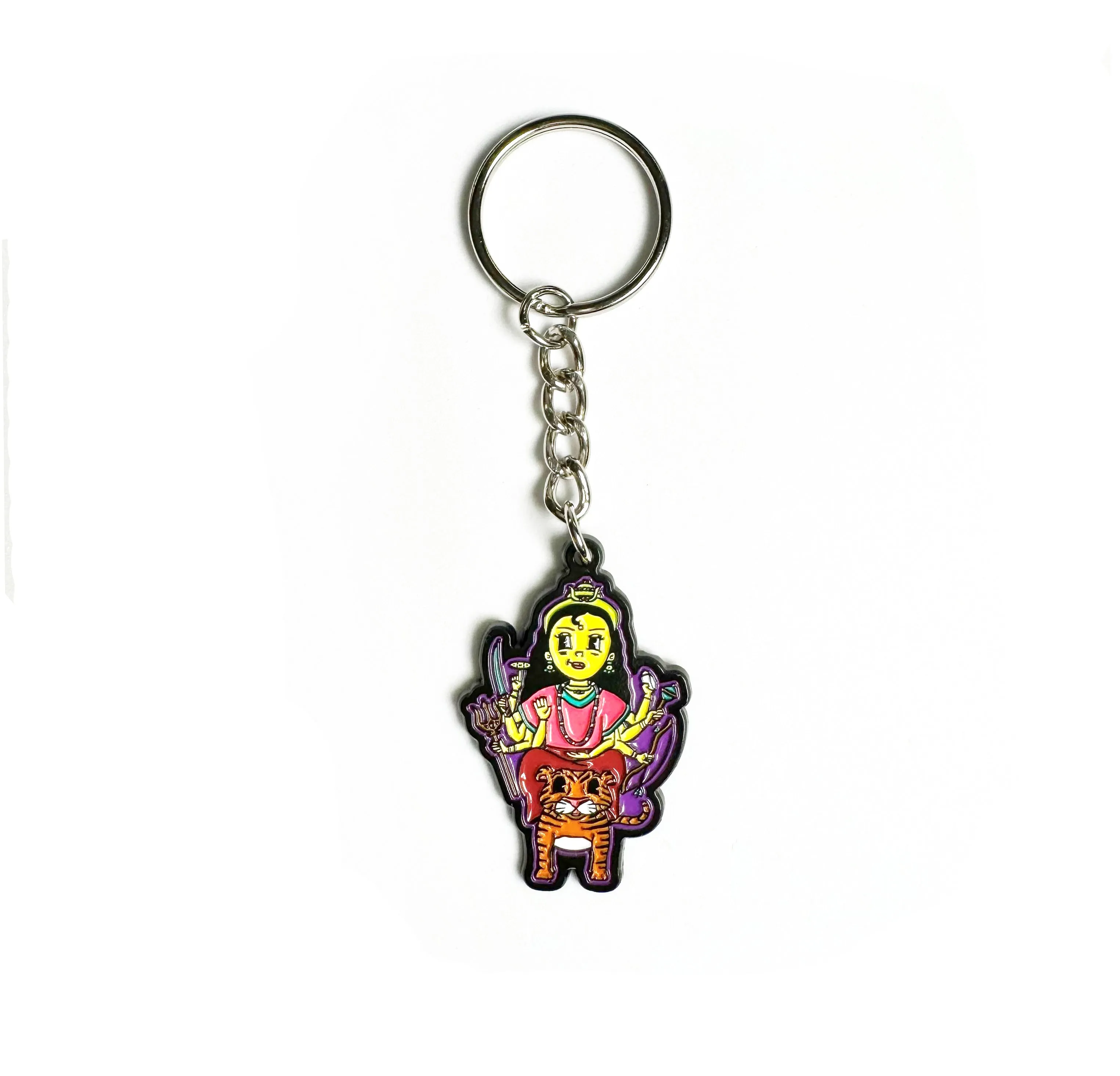 Expanding Darshan Metal Keychains