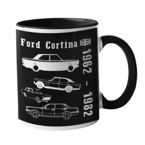 Ford Cortina, Classic Car Mug