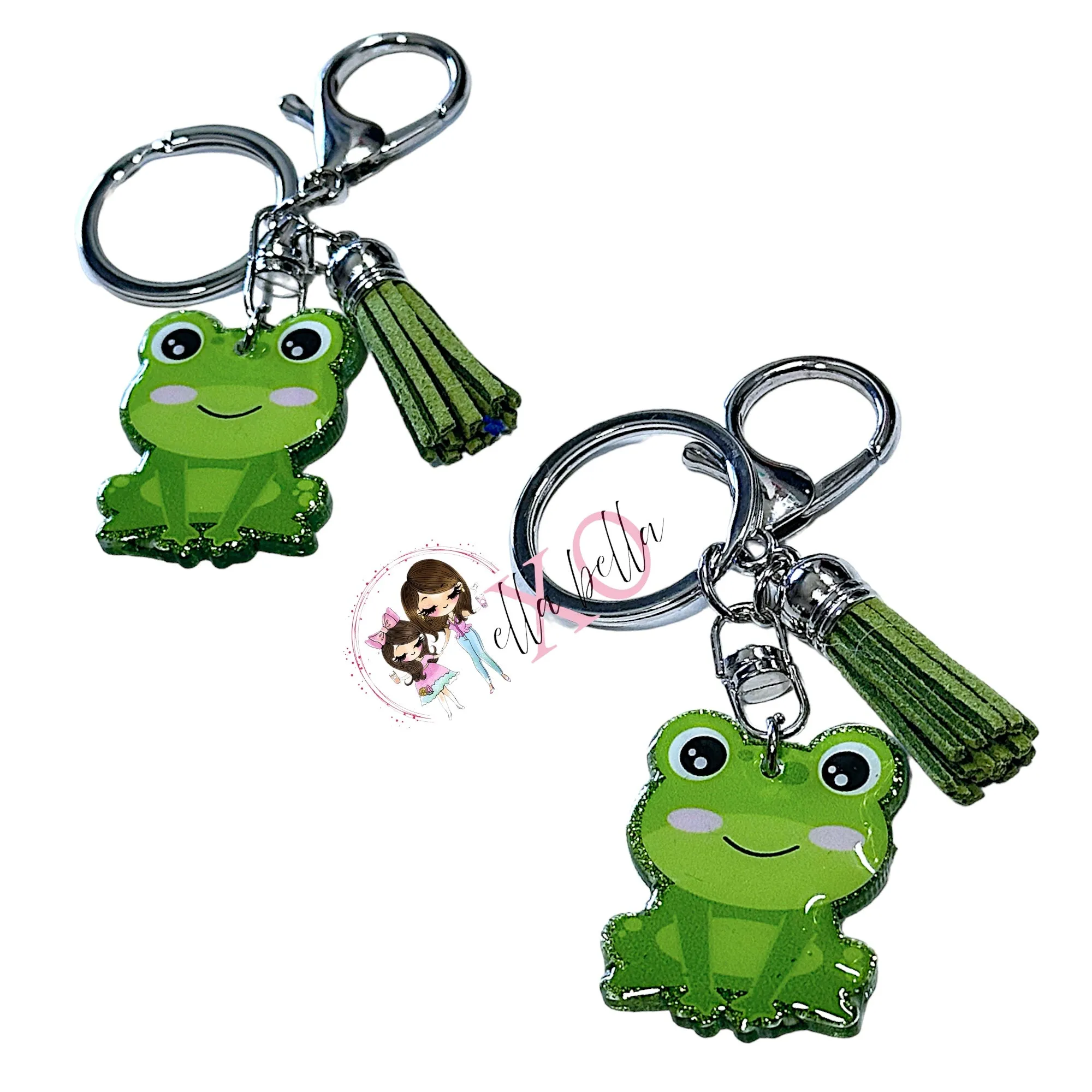 Frog Mini Keychain/Bag Charm