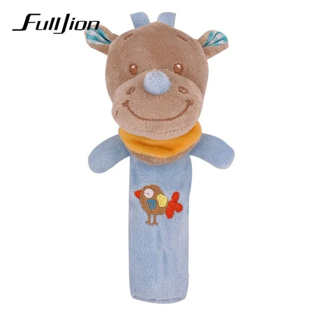 Fulljion Baby Rattles Mobiles Toddler Toys Christmas Crib Toys For Baby Soft Bed Bell Animal Musical Montessori Mobile Rattles