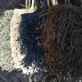 Funky Fringed Jute Bag