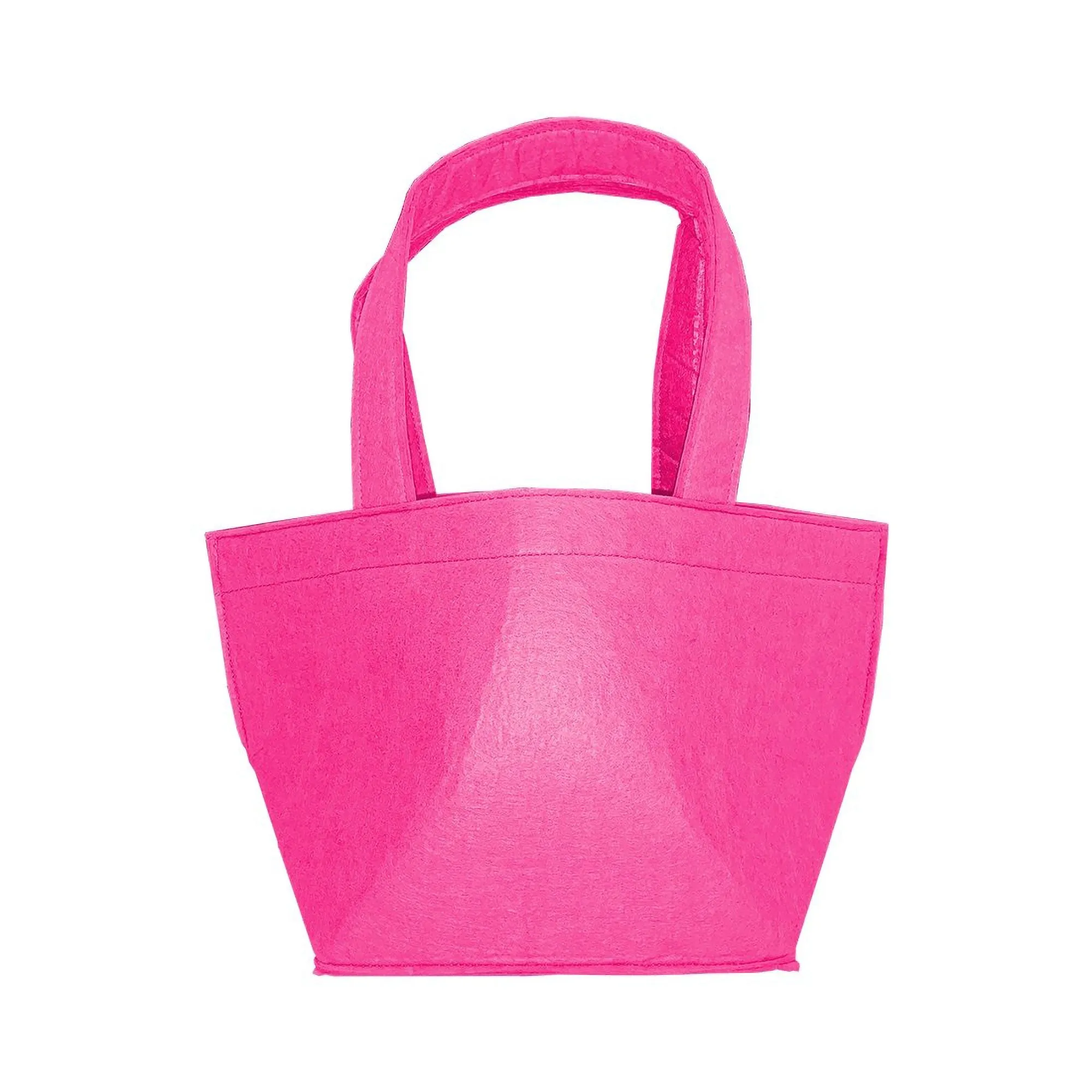 Hot Pink Felt Tote