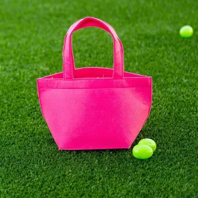 Hot Pink Felt Tote